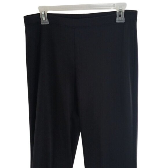 SJB Performance Track Pants Straight Leg Zipper Hem Activewear Size M Petite - Picture 3 of 7